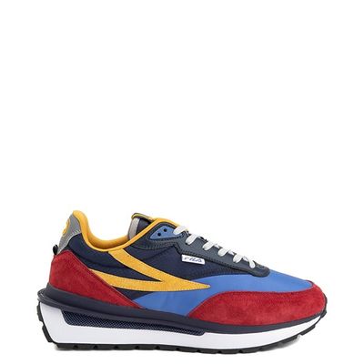 Mens Fila Renno Athletic Shoe - Red / Blue Yellow