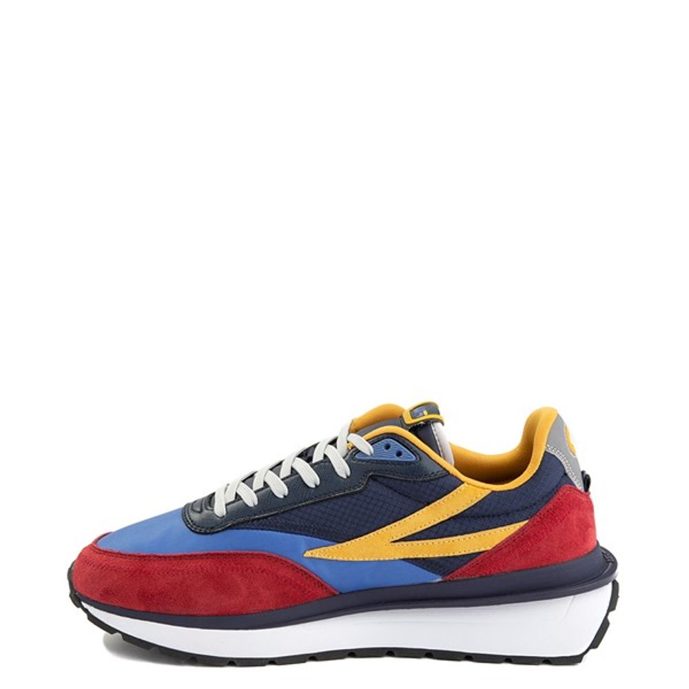 Mens Fila Renno Athletic Shoe - Red / Blue Yellow