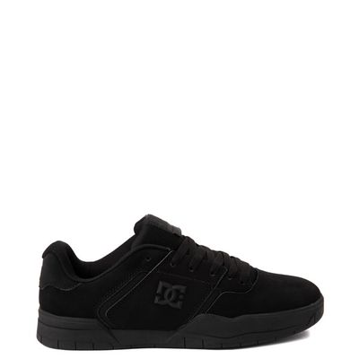 Mens DC Central Skate Shoe - Black Monochrome