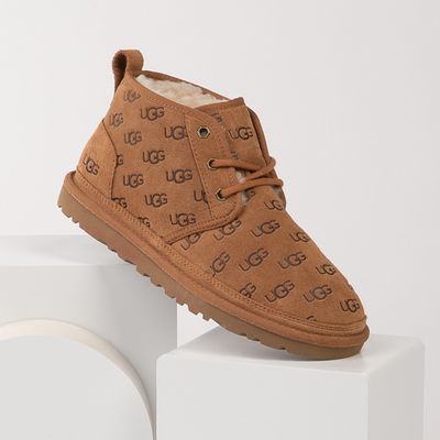 Womens UGG® Neumel Emboss Chukka Boot - Chestnut