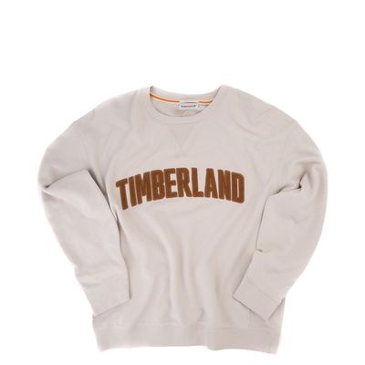 Womens Timberland Ecoriginal Corduroy Logo Sweatshirt - White Sand