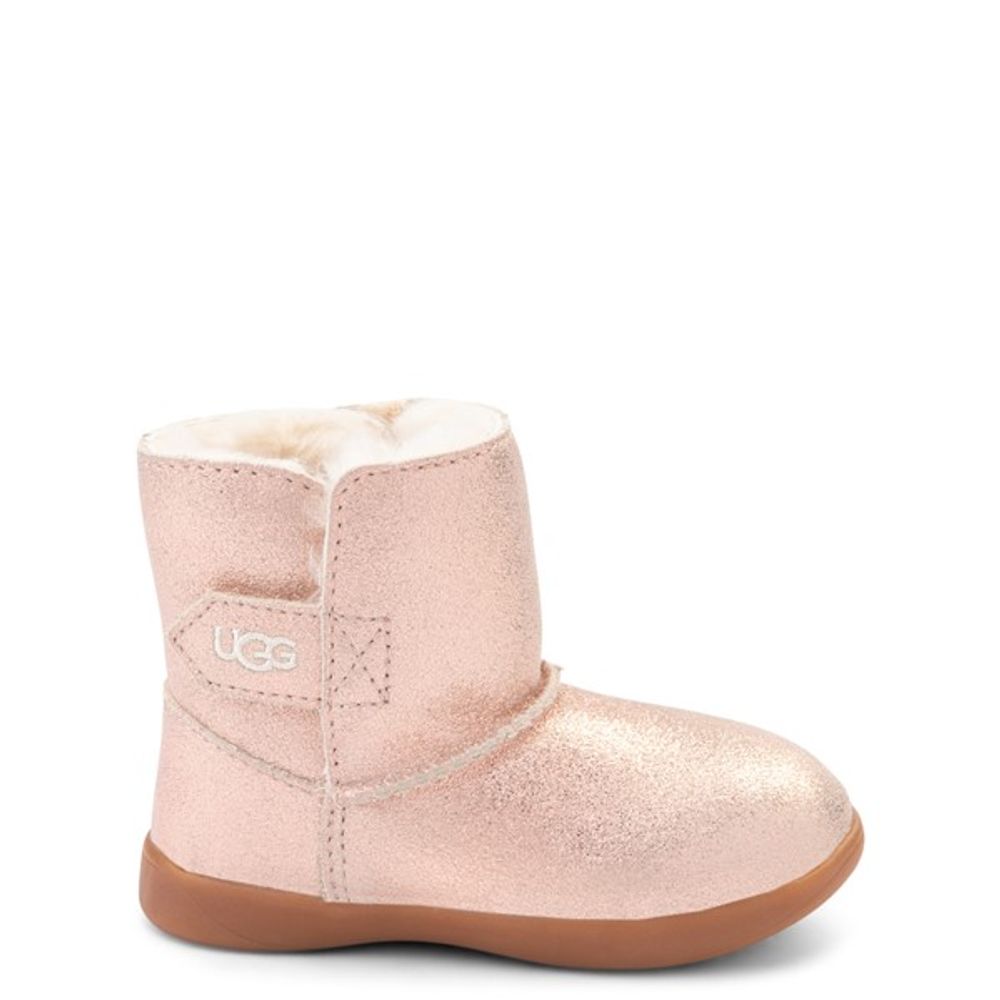 UGG® Keelan Glitter Boot - Baby / Toddler Rose Gold