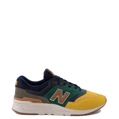 Mens New Balance 997H Athletic Shoe - Spruce Green / Harvest Yellow