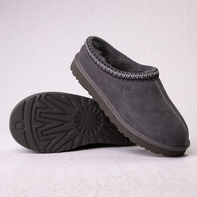 gray ugg slip ons
