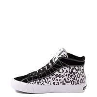 Womens Creative Recreation Helious Hi Sneaker - Black / White Leopard