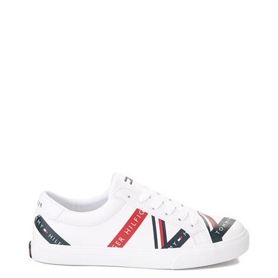 Womens Tommy Hilfiger Lacen Casual Shoe - White