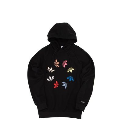 Mens adidas Shattered Trefoil Hoodie - Black