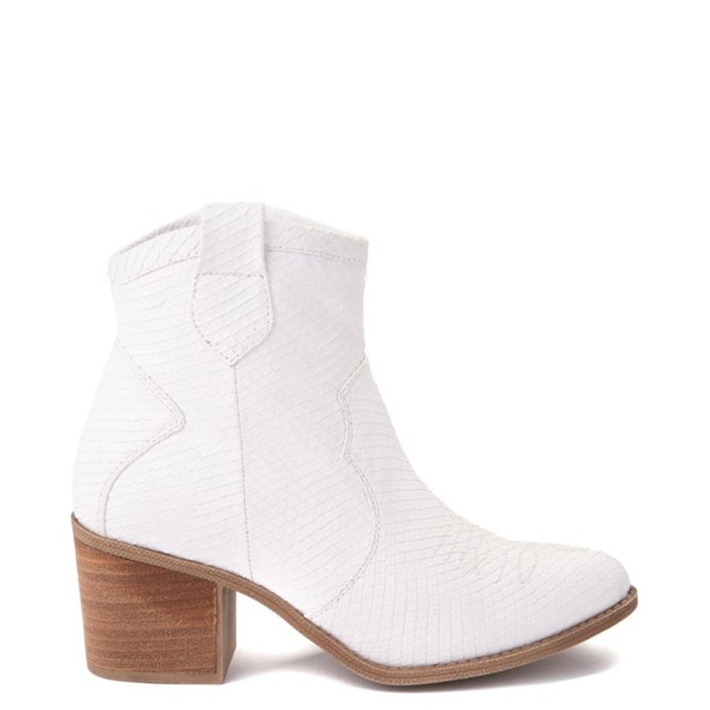 Womens Dirty Laundry Unite Western Boot - White