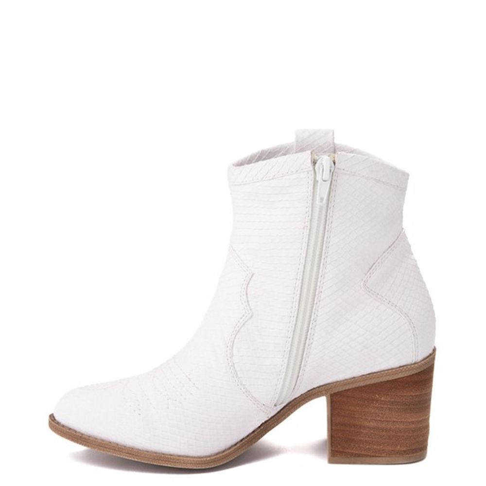 Womens Dirty Laundry Unite Western Boot - White