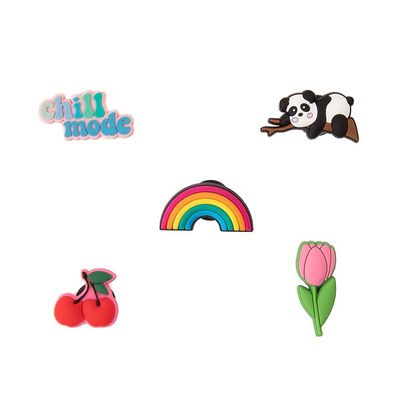 Crocs Jibbitz&trade Chill Mode Shoe Charms 5 Pack - Multicolor