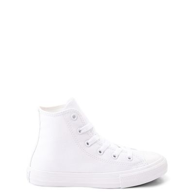 Converse Chuck Taylor All Star Hi Sneaker - Little Kid - White Monochrome