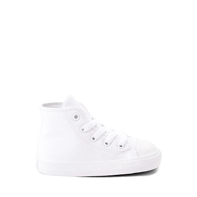 Converse Chuck Taylor All Star High-Top Sneaker - Baby / Toddler - White Monochrome