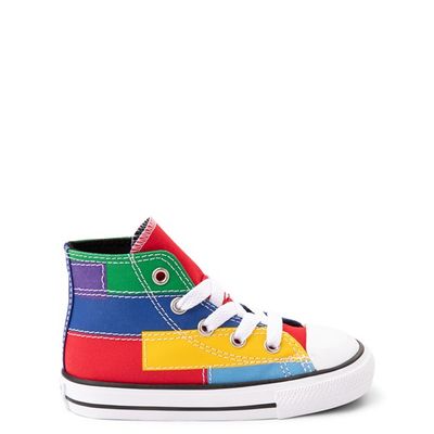 Converse Chuck Taylor All Star Hi Sneaker - Baby / Toddler Patchwork Color-Block