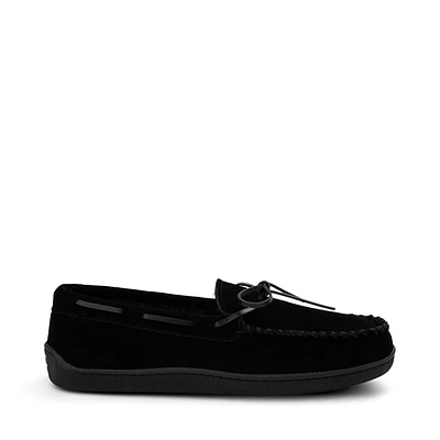 Mens Minnetonka Pile Lined Hardsole Slipper