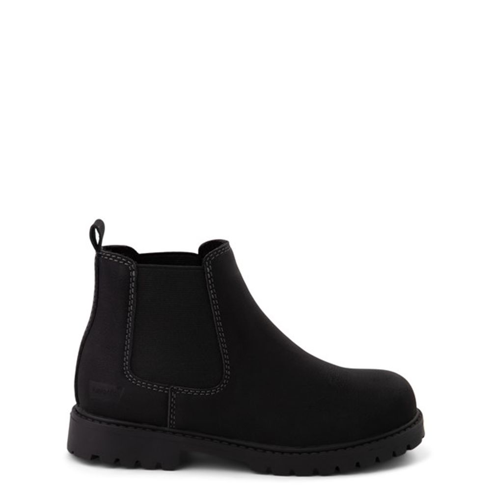 Levi's Buckley Chelsea Boot - Big Kid Black Monochrome