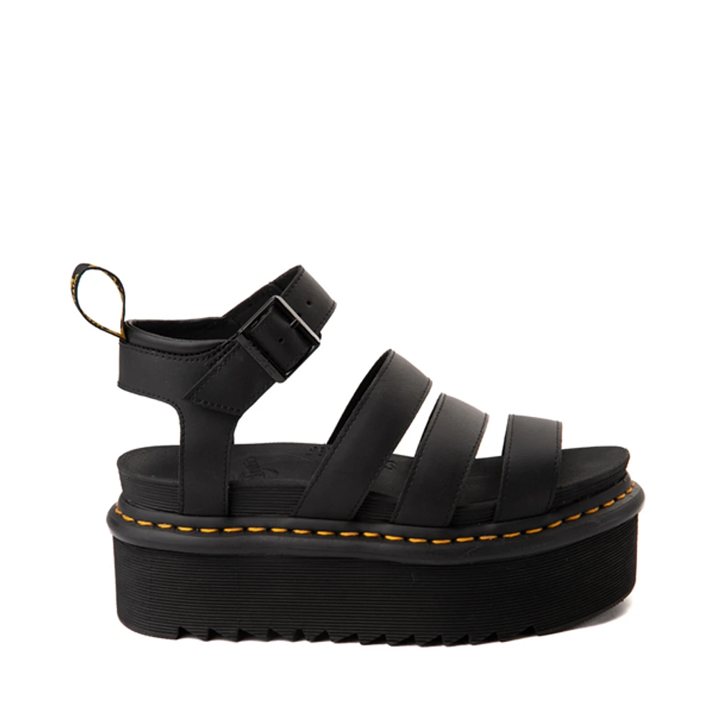 Womens Dr. Martens Blaire Platform Sandal - Black
