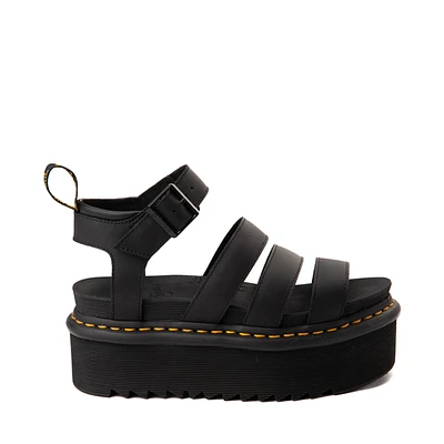 Womens Dr. Martens Blaire Platform Sandal - Black