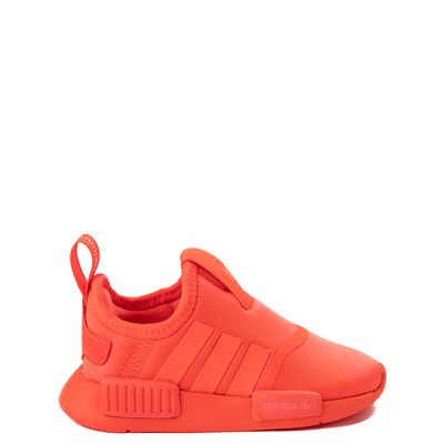 adidas NMD 360 Slip On Athletic Shoe - Baby / Toddler - Solar Red Monochrome