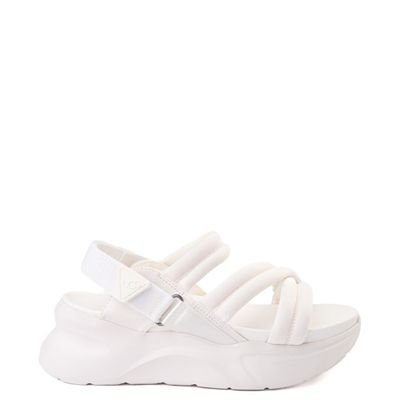 Womens UGG® LA Sun Platform Sandal - White Monochrome