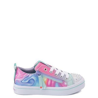 Skechers Twinkle Toes Twi-Lites Prism Swirl Sneaker - Little Kid Pastel Rainbow