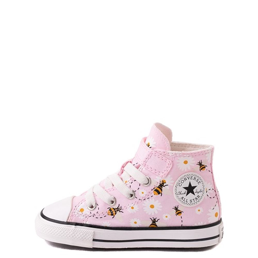Converse Chuck Taylor All Star 1V Hi Bees Sneaker - Baby / Toddler Pink Foam