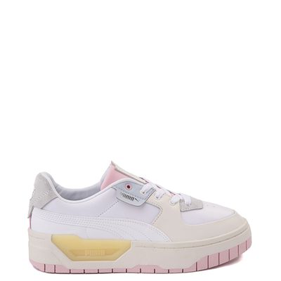 Womens PUMA Cali Dream Athletic Shoe - White / Marshmallow Chalk Pink