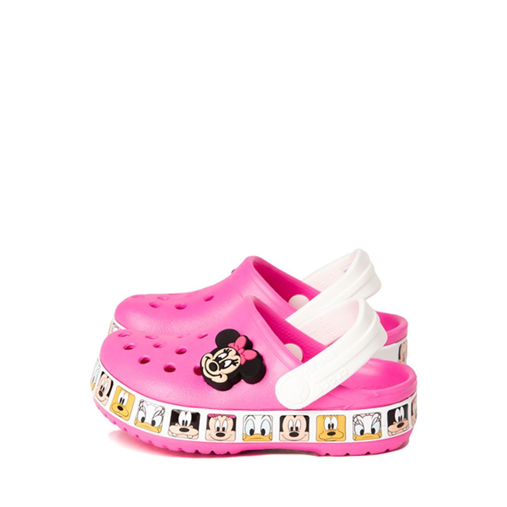 Crocs Fun Lab Disney Minnie Mouse Clog - Baby / Toddler - Electric Pink