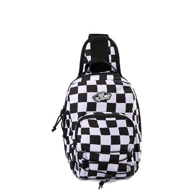 Vans Sprinter Checkerboard Sling Bag - Black / White