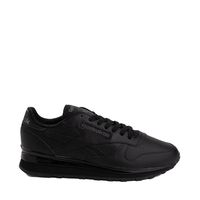 Mens Reebok Classic Leather Clip Athletic Shoe - Black Monochrome