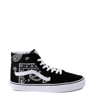 Vans Sk8-Hi Peace Paisley Skate Shoe - Black