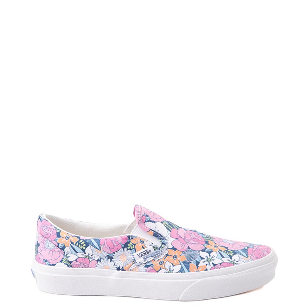 Vans Slip-On Skate Shoe - White / Retro Floral