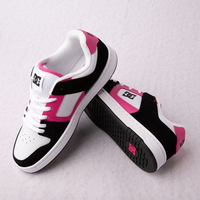 Womens DC Manteca 4 Skate Shoe - Black / White Pink