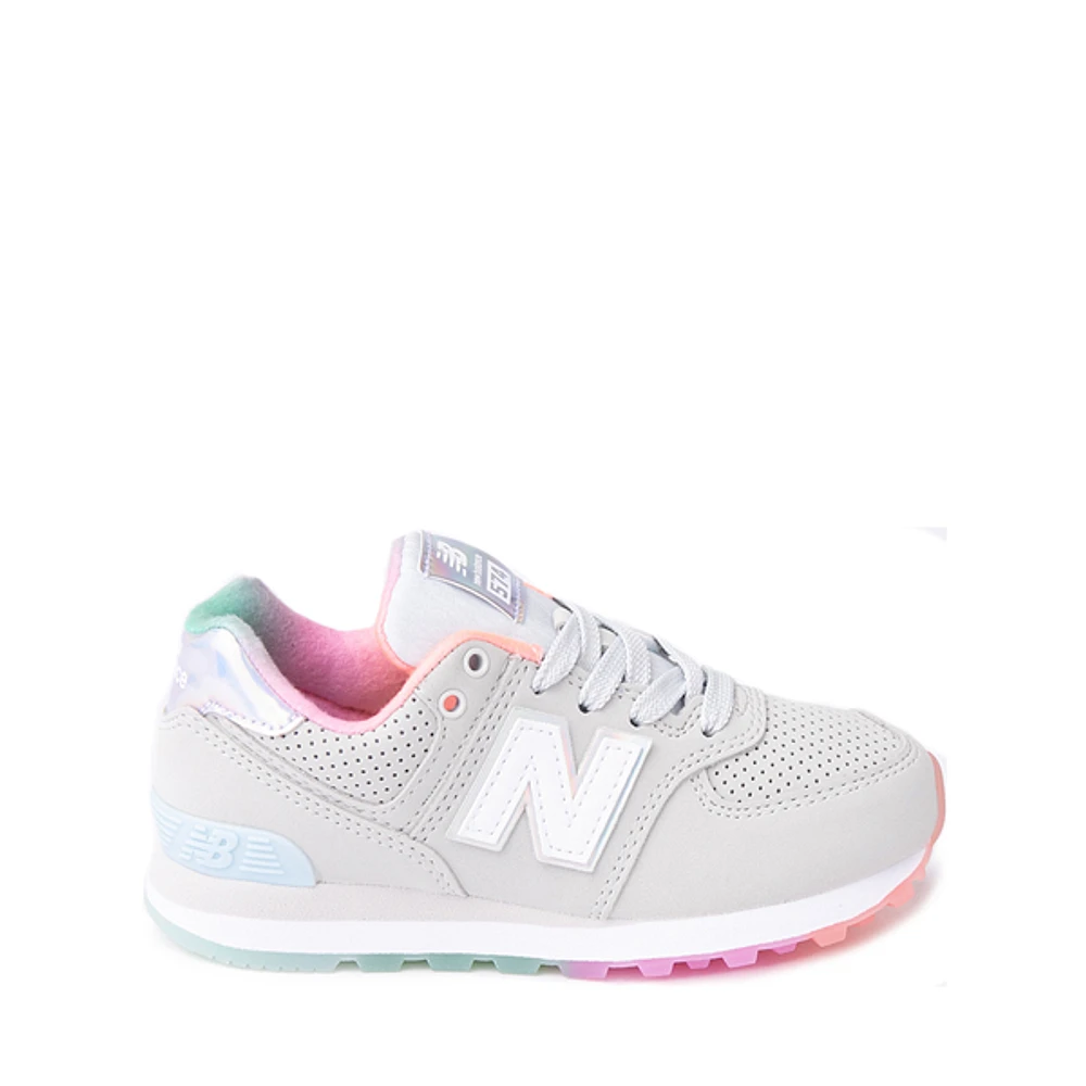 New Balance 574 Athletic Shoe - Little Kid - Grey / Multicolor