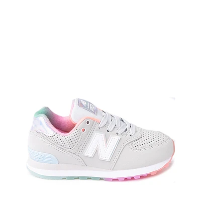 New Balance 574 Athletic Shoe - Little Kid - Grey / Multicolor