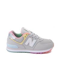 New Balance 574 Athletic Shoe - Little Kid - Gray / Multicolor