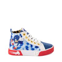 Ground Up Sonic the Hedgehog&trade Hi Sneaker - Little Kid / Big Royal Blue