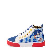 Ground Up Sonic the Hedgehog&trade Hi Sneaker - Little Kid / Big Royal Blue