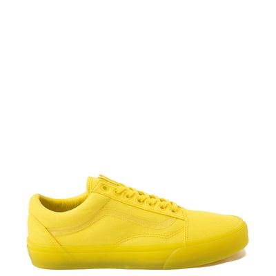 Vans Old Skool Translucent Skate Shoe - Yellow Monochrome