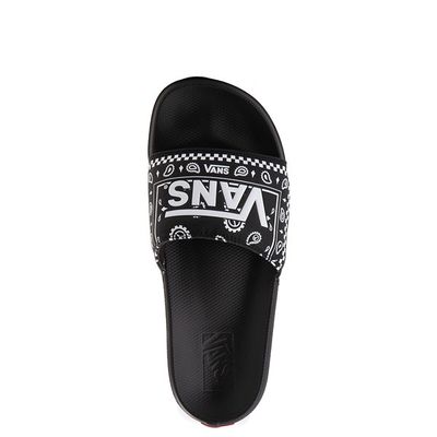 Vans La Costa Slide On Sandal - Black / Peace Paisley
