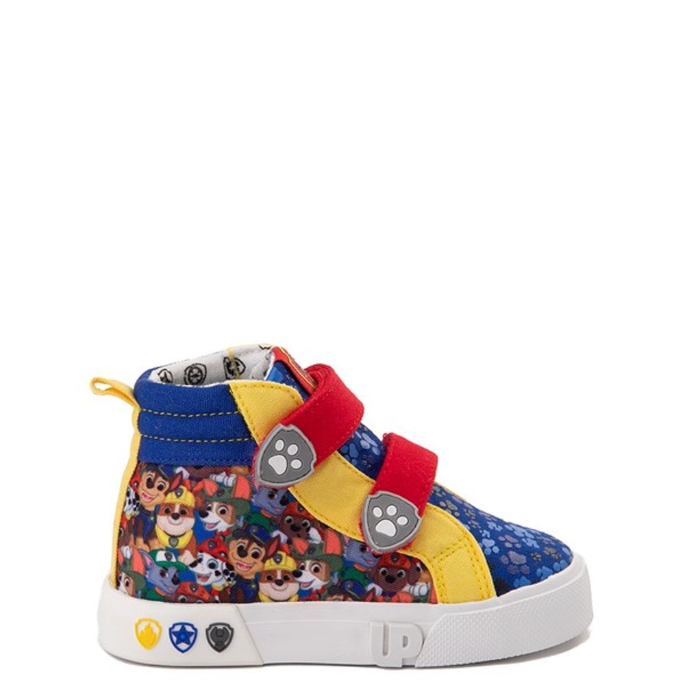 Ground Up Paw Patrol&trade Hi Sneaker - Toddler Blue / Multicolor