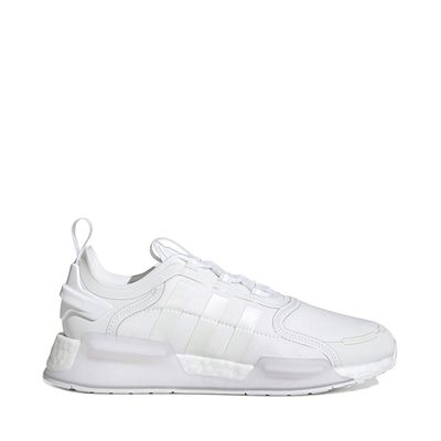 Mens adidas NMD V3 Athletic Shoe - Cloud White Monochrome