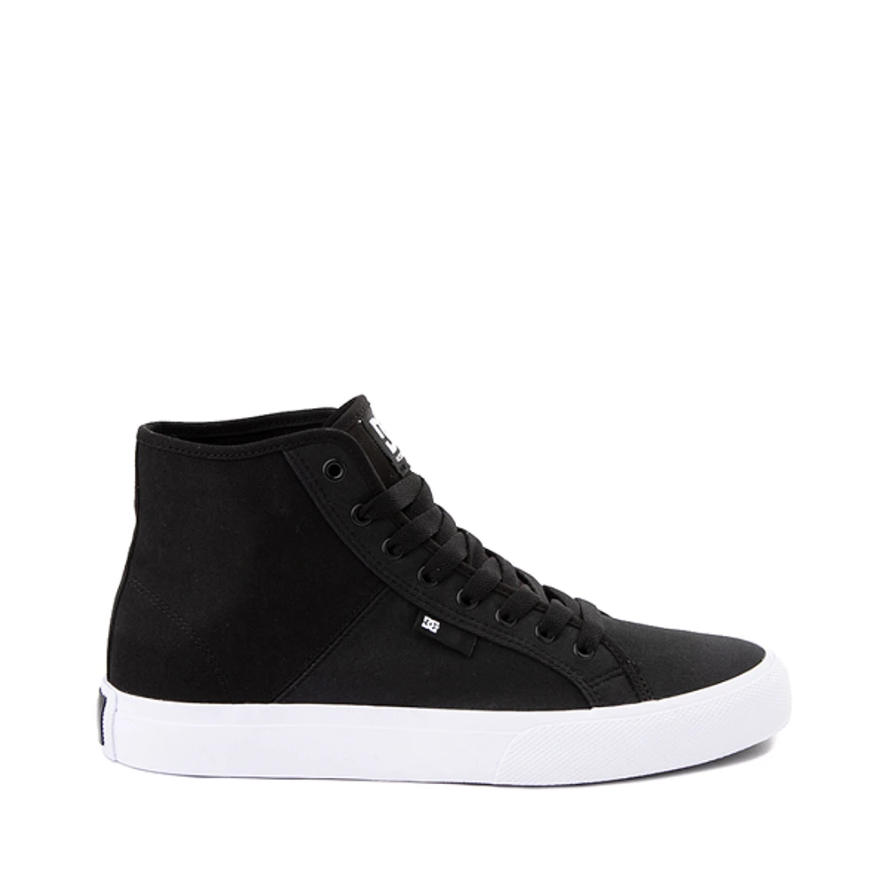 Mens DC Manual Hi SE Skate Shoe - Black
