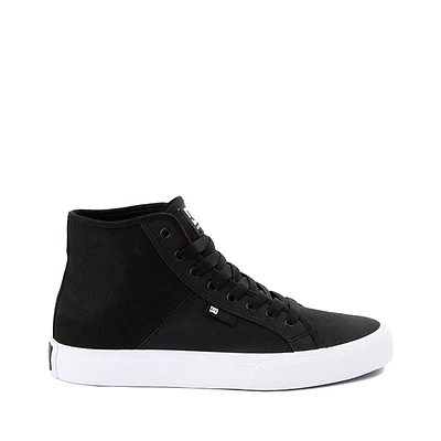 Mens DC Manual Hi SE Skate Shoe - Black