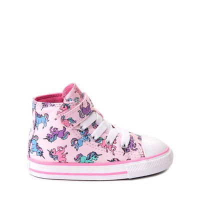 Converse Chuck Taylor All Star 1V Hi Unicorns Sneaker - Baby / Toddler Pink Foam