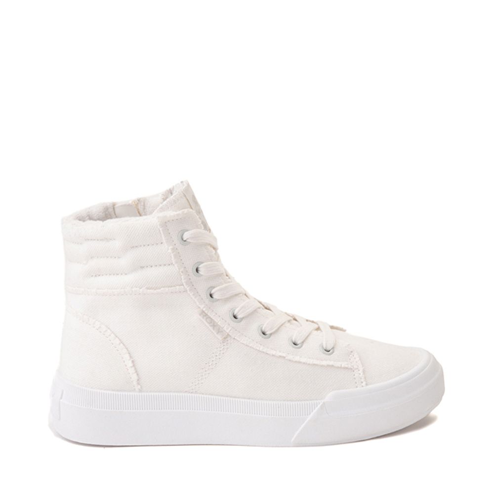 Womens Roxy Rae Hi Sneaker - White