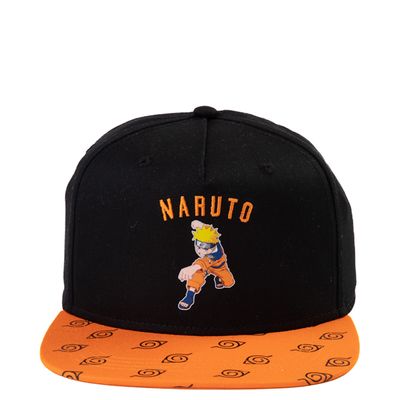 Naruto Snapback Cap - Black / Orange