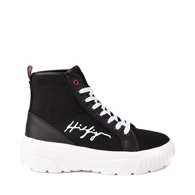 Womens Tommy Hilfiger Luka S2 Hi Platform Sneaker - Black