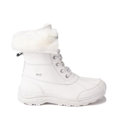 Womens UGG® Adirondack III Patent Boot - White