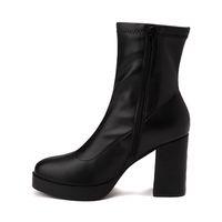 Womens MIA Anne Heel Boot - Black