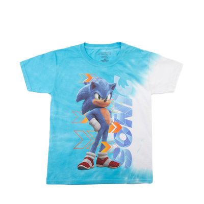 Sonic the Hedgehog&trade Washed Tee - Little Kid / Big Turquoise White